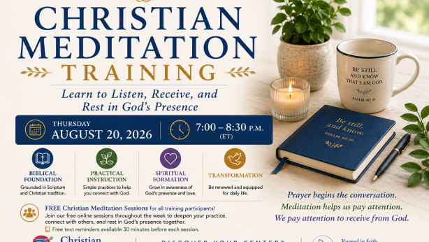 Christian Meditation Training